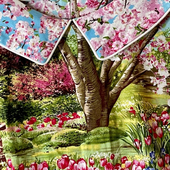 SOLD | ModCloth X Bernie Dexter Scene and Believed Dress - Medium Spring Floral - Picture 8 of 9